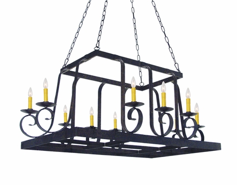 2A871240-55 2nd Ave Lighting Maura Pot rack