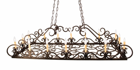 2A871382-66 2nd Ave Lighting Carlotta Pot rack