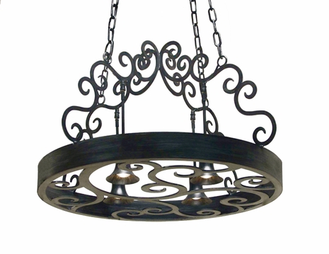 2A871504-32 2nd Ave Lighting Dior Pot rack