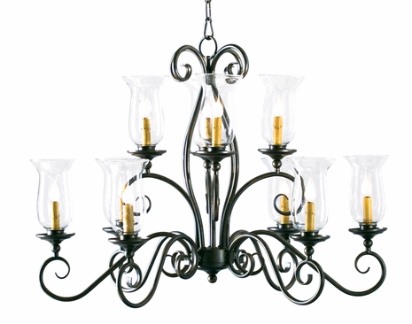 2A87639-36 2nd Ave Lighting Wallis Oval Chandelier