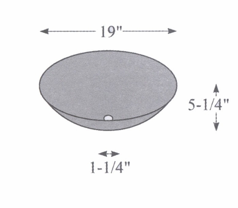 30 Hubbardton Forge Bowl Glass Shade