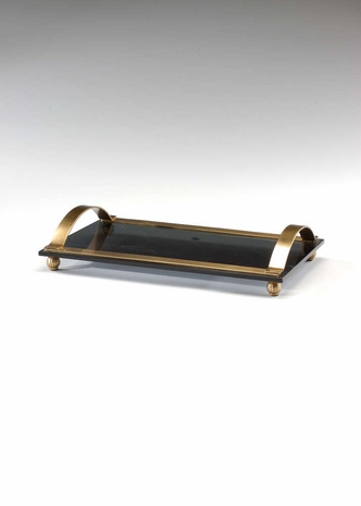 300478 Wildwood Lamps Art Deco Handled Tray