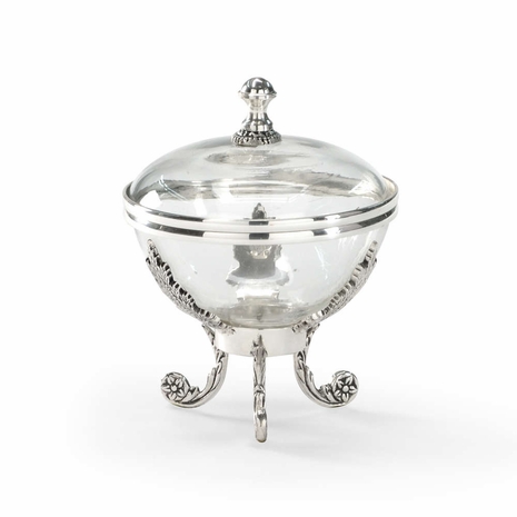 300580 Wildwood Lamps Covered Compote