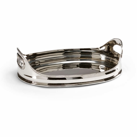 300607 Wildwood Lamps Handled Oval Tray