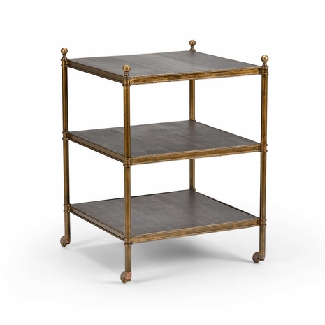 300633 Wildwood Lamps Square Accent Table