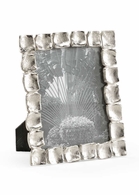 300707 Wildwood 12in. Cast Aluminum/Glass Shoe Buckle Frame (8x10) with Patinated/Clear Finish