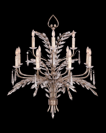 300840ST Fine Art Lamps Winter Palace 46 inch 12 Light Chandelier