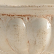 300996 Wildwood Lamps Footed Centerpiece Planter - Italian Ceramic Finish