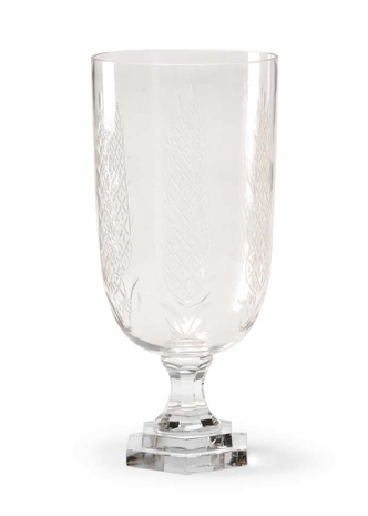 301013 Wildwood Lamps Crystal Hurricane
