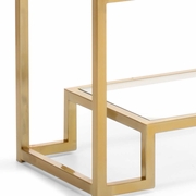 301067 Wildwood Hampton Shelf Unit  - Brass