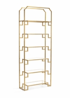 301067 Wildwood Hampton Shelf Unit  - Brass
