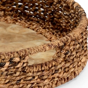 301152 Wildwood Lamps Mindoro Tray - Tan/Black/Natural White Finish