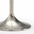 301161 Wildwood Aluminum Textured Nickel Luna Candlesticks (S3)