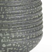 301188 Wildwood Porcelain Gray Patina Glaze Amoeba Vessel (Sm)