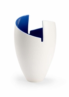 301208 Wildwood Benson Vase - White