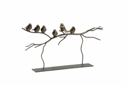 301319 Wildwood 14in. Iron Aveline Sculpture with Bronze Finish