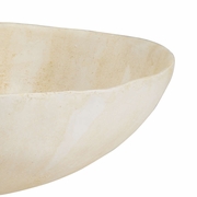 301364 Wildwood Lamps Elijah Bowl - Aged Plaster