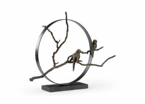 301472 Wildwood Iron Bronze Serenity Sculpture - Bronze