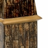 301557 Wildwood Wood Mahogany Seed/Antique Gold Pagoda Obelisk - Mahogany
