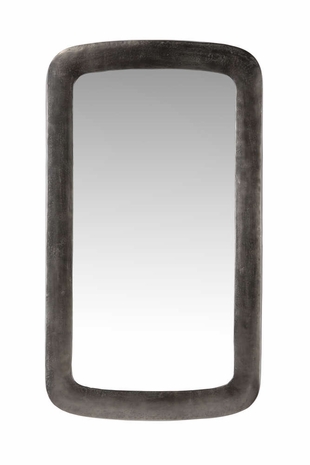 301596 Wildwood Aluminum/Mirror Gunmetal/Clear/Plain Canton Mirror
