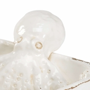 301694 Wildwood Ceramic White Glaze Octopus Garden Bowl - White