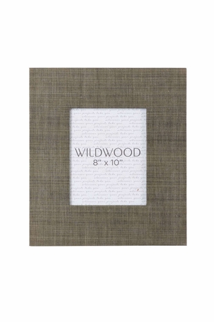 301782 Wildwood Wood/Abaca Black Hawthorne Frame - Black