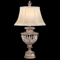 301810 Fine Art Lighting Winter Palace 37"H Table Lamp with Silver Finish