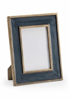 301929 Wildwood 10.5in. Aluminum/Glass Teal Frame with Antique Gold Enamel/Clear Finish