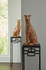 301961 Wildwood 24in. Ceramic Wild Kats (Pair) with Brown/Black Glaze Finish
