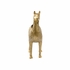 302217 Wildwood 17in. Aluminum Drama Llama Planter with Antique Brass Finish