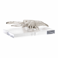 302220 Wildwood 5in. Aluminum Thibault with Brushed Nickel/Clear Finish
