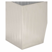 302273 Wildwood Ribbed Wastebasket