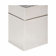 302277 Wildwood Wallace Wastebasket - Nickel