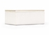 302286 Wildwood 3in. Alabaster/Metal Genesis Marble Box (Lg) with Natural White/Antique Gold Finish