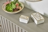 302286 Wildwood 3in. Alabaster/Metal Genesis Marble Box (Lg) with Natural White/Antique Gold Finish