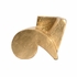 302310 Wildwood 3.5in. Cast Iron Misquote - Gold with Metallic Gold Finish