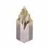 302330 Wildwood 8in. Acrylic Sybil Sculpture (Sm) with Smokey Gold Ombre Finish