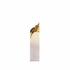 302331 Wildwood 12in. Acrylic Sybil Sculpture (Med) with Smokey Gold Ombre Finish