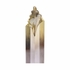 302332 Wildwood 16in. Acrylic Sybil Sculpture (Lg) with Smokey Gold Ombre Finish