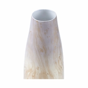 302348 Wildwood 24in. Iron/Enamel Oyster Swirl Vase (Lg)