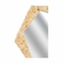 302514 Wildwood 34in. Driftwood Jekyll Mirror with Natural Brown/Clear/Plain Finish