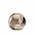302523 Wildwood 8in. Composite Gaia Ball - Sm with Petrified Wood Finish