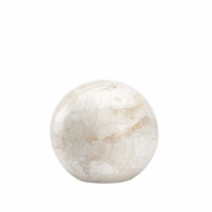 302525 Wildwood 8in. Composite Neva Ball - Sm with White Stone Finish
