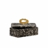 302530 Wildwood 5.5in. Wood/Fish Scales Nazare Box - Sm with Black/Cream Finish