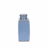 302551 Wildwood 9in. Ceramic Kelly Jar - Sm with Blue/White Decal/Metallic Gold Finish