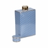 302552 Wildwood 12in. Ceramic Kelly Jar - Lg with Blue/White Decal/Metallic Gold Finish