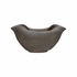 302565 Shiga 11in. Ceramic Sendai Vase with Sandy Black Finish