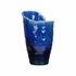 302570 Shiga 20.5in. Ceramic Okinawa Vase with Indigo Glaze Finish