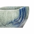 302571 Shiga 14in. Ceramic Naha Vase with Indigo Glaze Finish