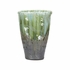 302572 Shiga 17.5in. Ceramic Midori Vase with Green Finish